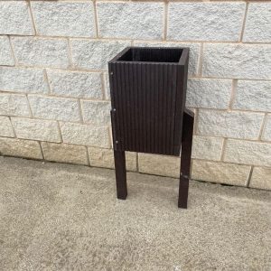 Papelera París ecológica de plástico reciclado