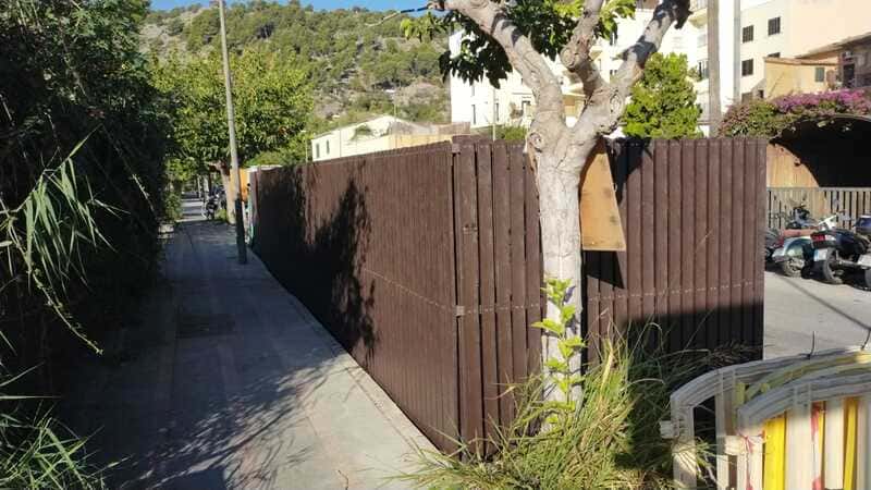DETALLE DE VALLADO ECOLÓGICO NOR DE PLÁSTICO RECICLADO