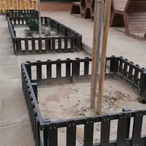 vallado pasterre ecologico de plastico reciclado