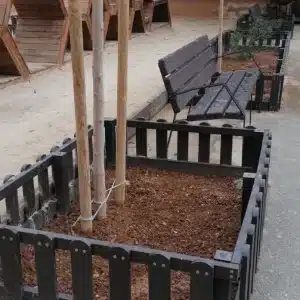 vallado pasterre ecologico de plastico reciclado