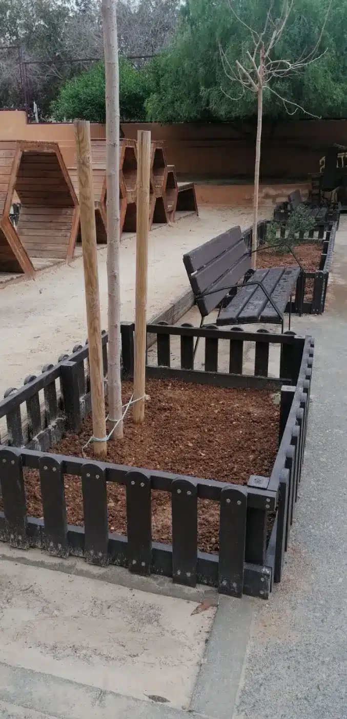 vallado pasterre ecologico de plastico reciclado