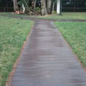 pasarelas de plástico reciclado