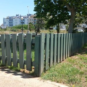 Detalle de Vallado Pipican Ecológico de Plástico Reciclado