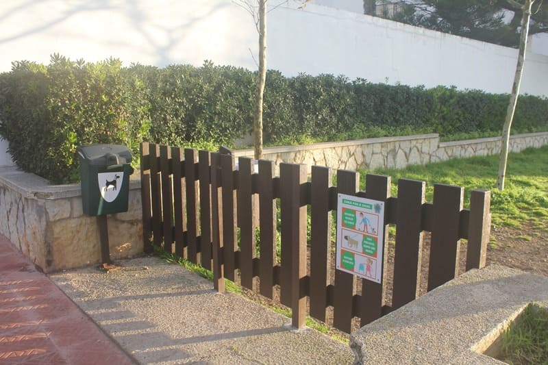 Detalle de Vallado Pipican Ecológico de Plástico Reciclado