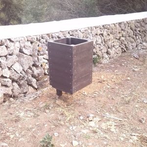 Papelera bag ecológica de plástico reciclado